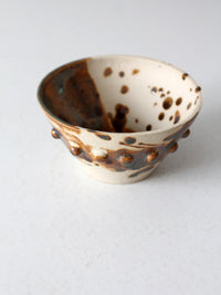 vintage studio pottery bowl