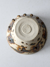 vintage studio pottery bowl