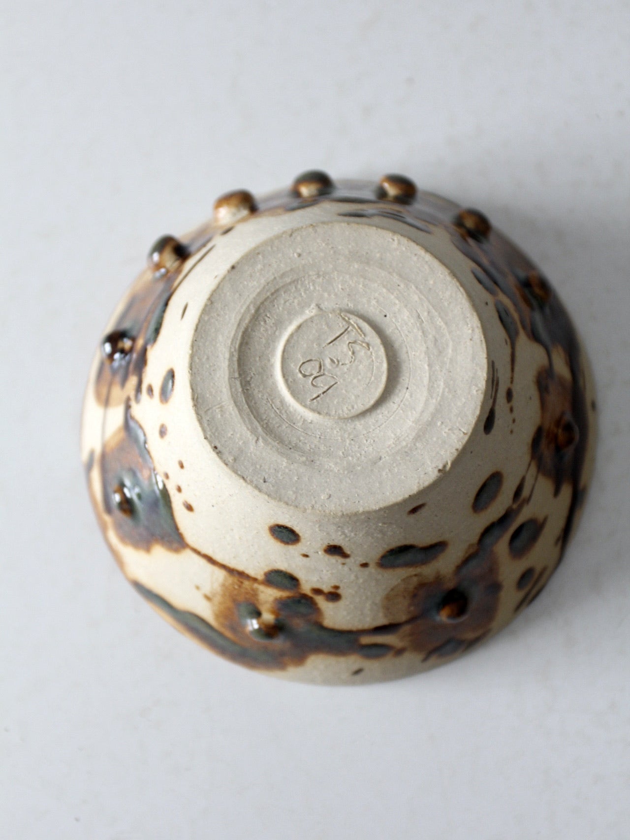 vintage studio pottery bowl