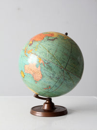 vintage Cram's 10.5 inch terrestrial globe