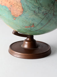 vintage Cram's 10.5 inch terrestrial globe