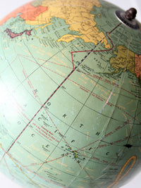 vintage Cram's 10.5 inch terrestrial globe
