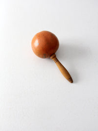 vintage hand-painted maraca
