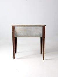 vintage metal washtub