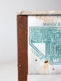 vintage metal washtub