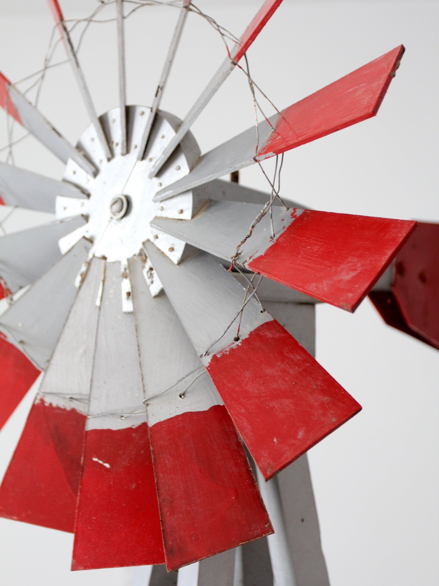 vintage garden windmill