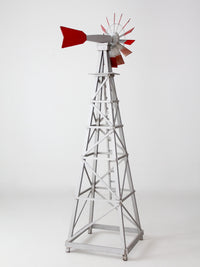 vintage garden windmill