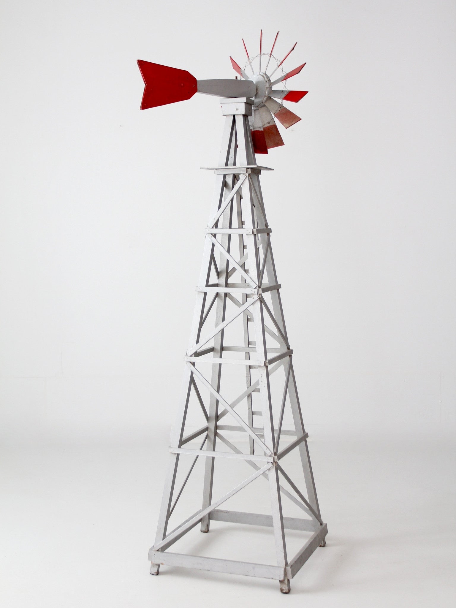 vintage garden windmill