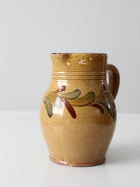 vintage Rockdale Union Stoneware studio pottery pitcher