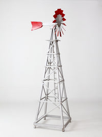 vintage garden windmill