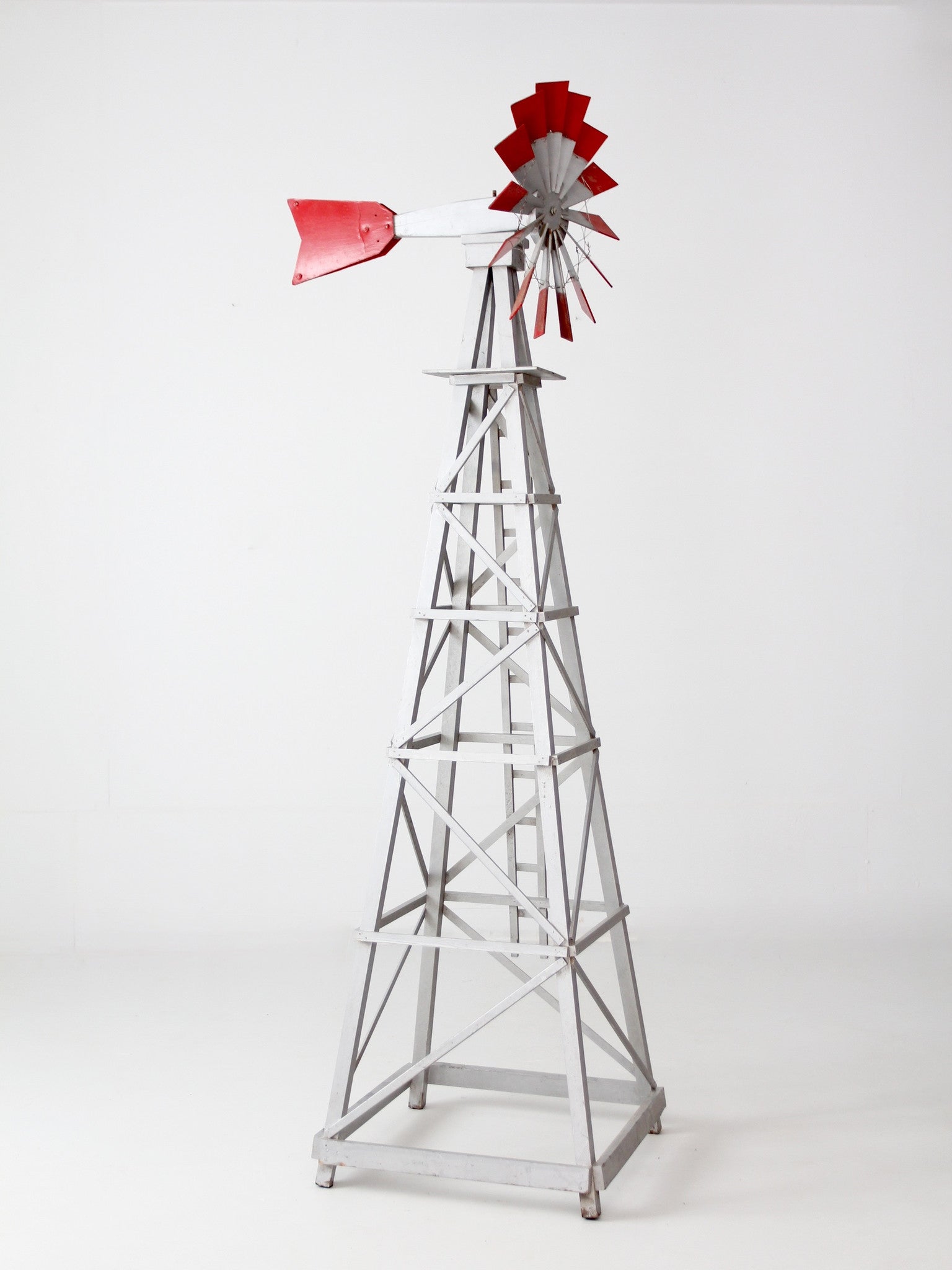 vintage garden windmill