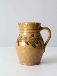 vintage Rockdale Union Stoneware studio pottery pitcher