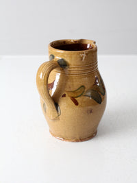 vintage Rockdale Union Stoneware studio pottery pitcher