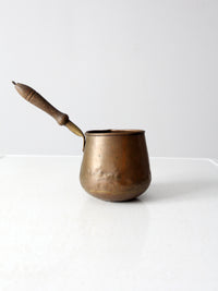 antique copper pot