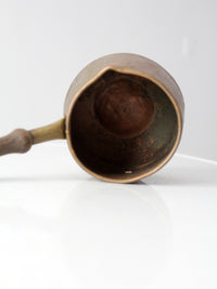 antique copper pot