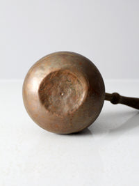 antique copper pot