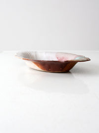 vintage studio pottery bowl