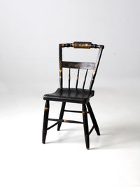 antique Hitchcock style chair