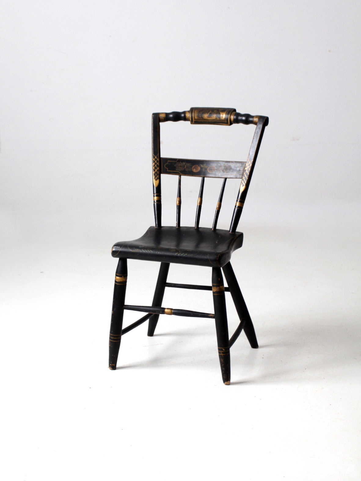 antique Hitchcock style chair