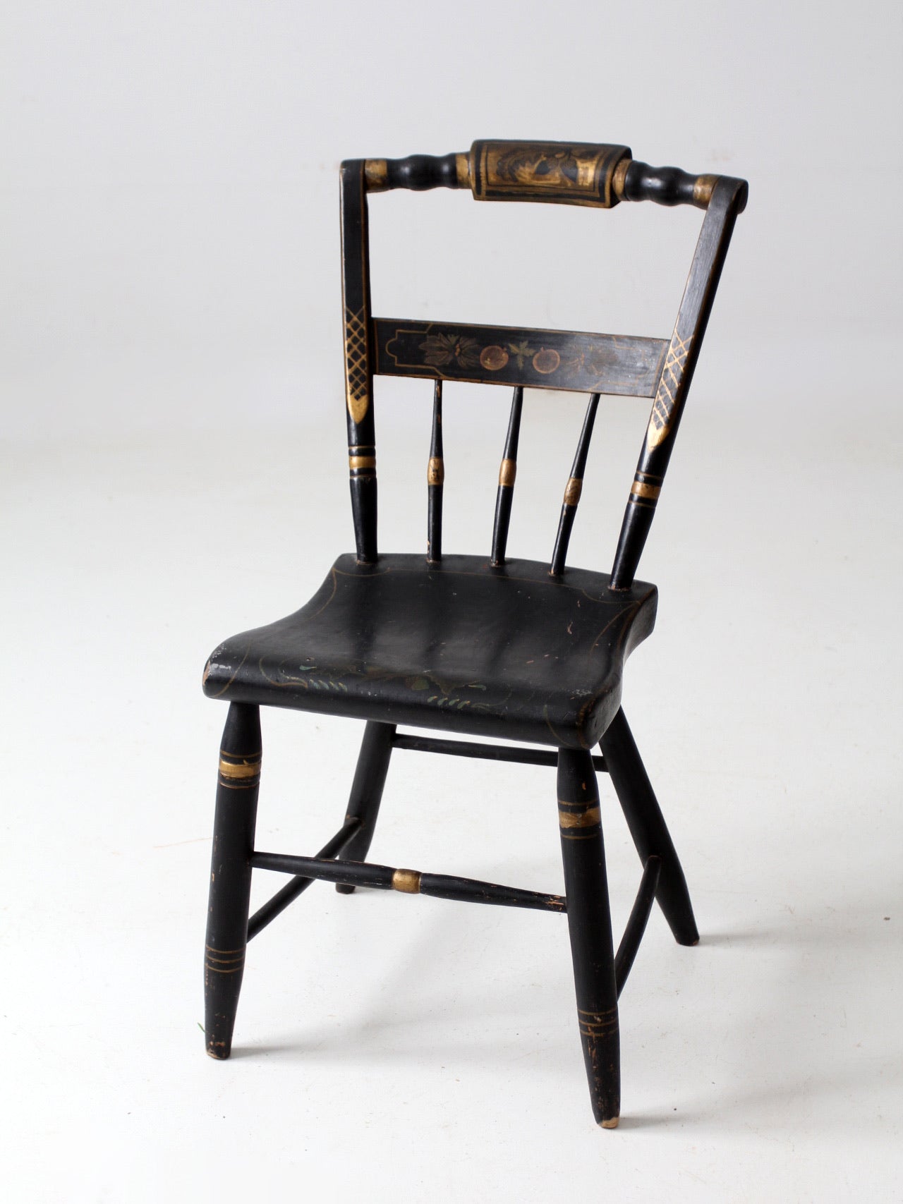 antique Hitchcock style chair