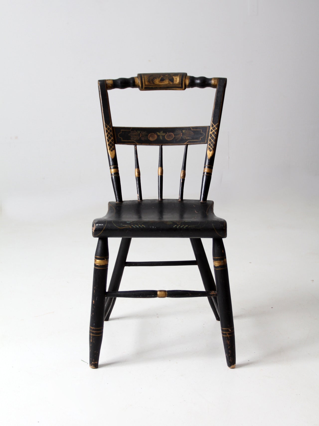 antique Hitchcock style chair
