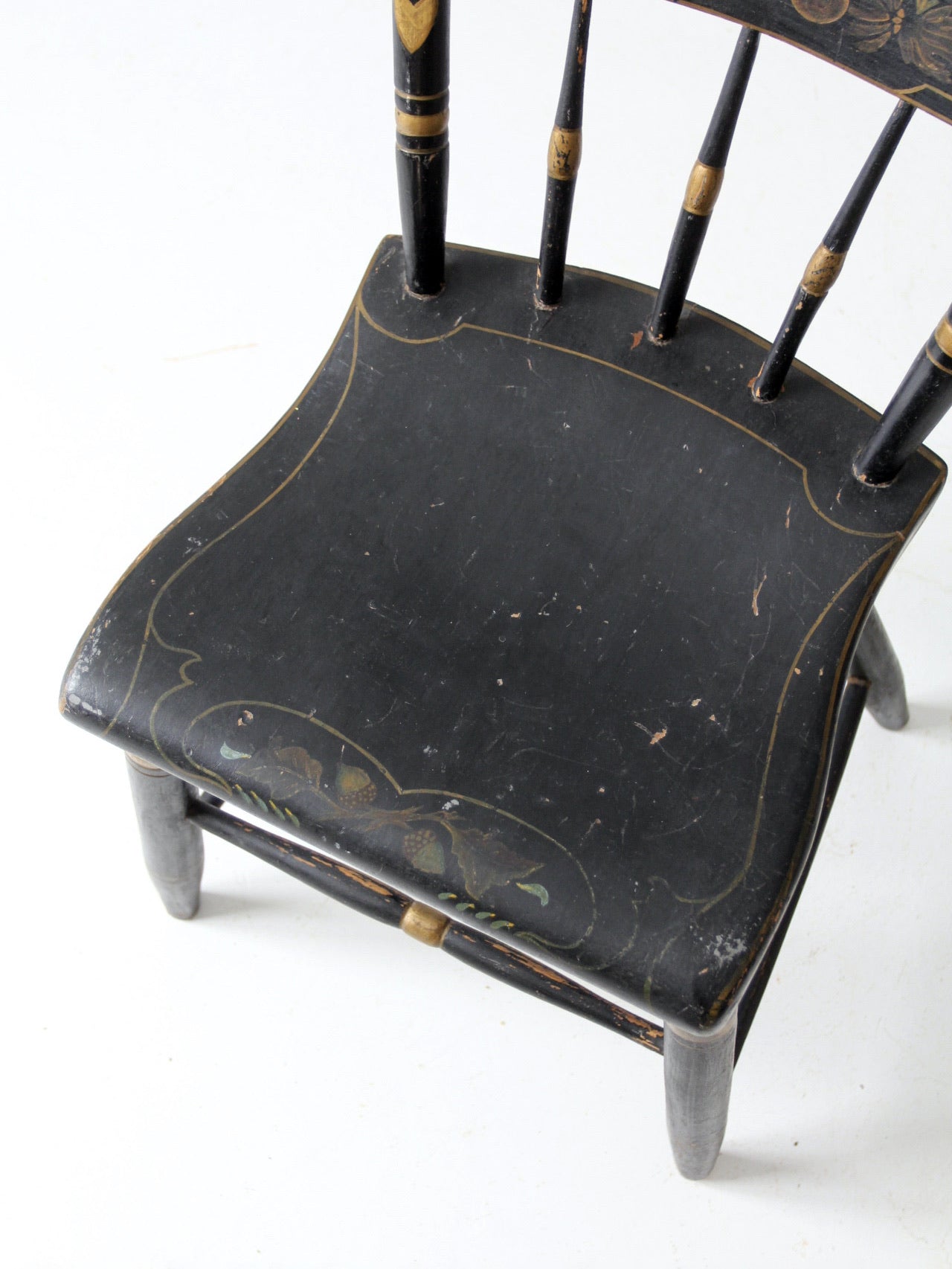 antique Hitchcock style chair