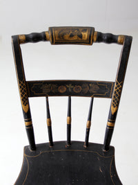 antique Hitchcock style chair