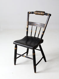 antique Hitchcock style chair