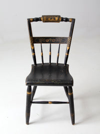 antique Hitchcock style chair