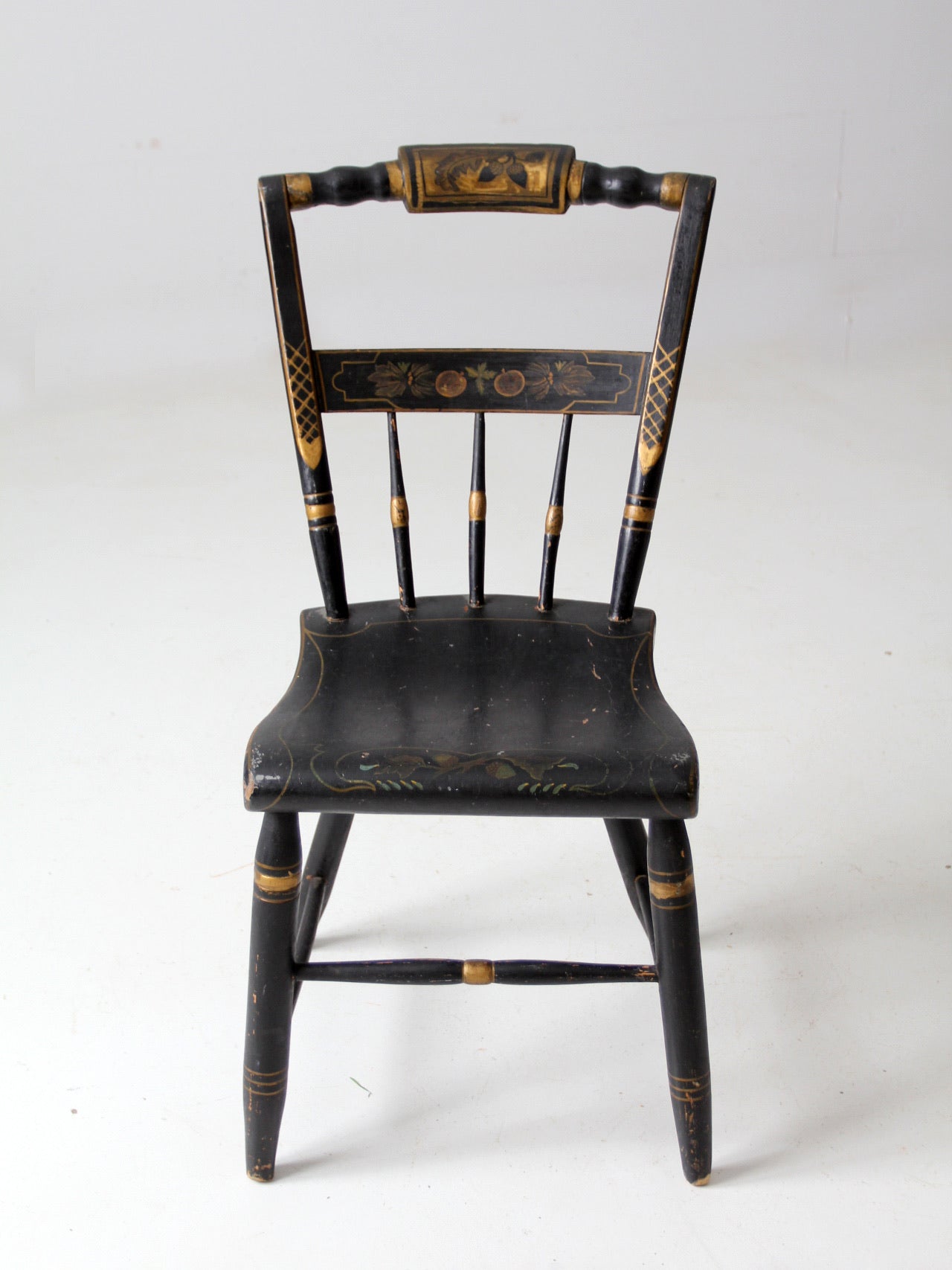 antique Hitchcock style chair