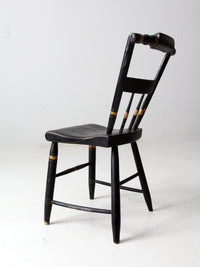 antique Hitchcock style chair