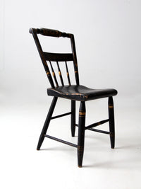 antique Hitchcock style chair