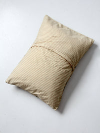 vintage quilted floral pillow sham