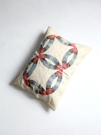 vintage quilt pillow sham case
