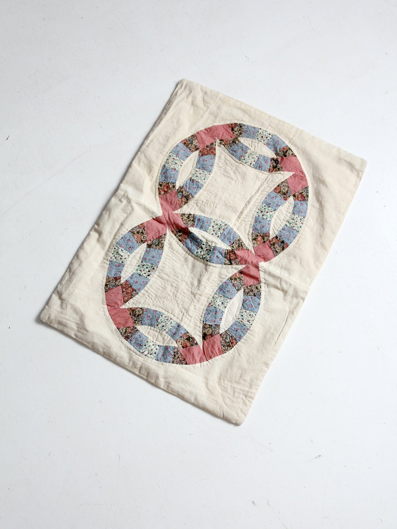 vintage quilt pillow sham case