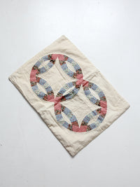 vintage quilt pillow sham case