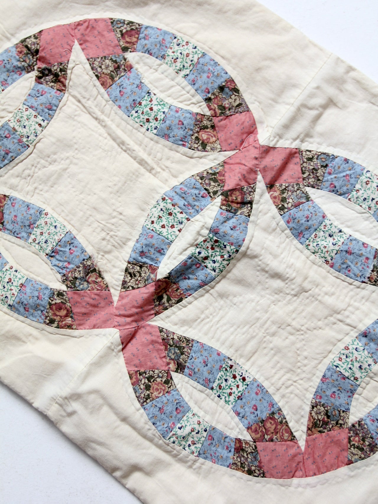 vintage quilt pillow sham case