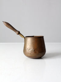 antique copper pot