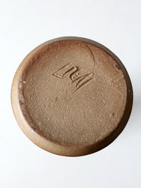vintage studio pottery vase
