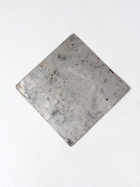 vintage Stop Ahead American street sign