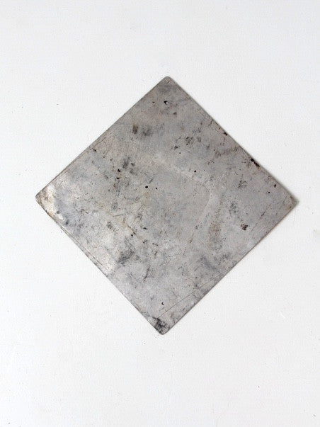 vintage Stop Ahead American street sign