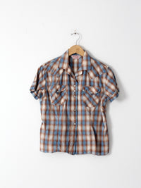 vintage 60s H-Bar-C ranch wear blouse