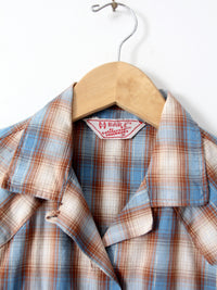 vintage 60s H-Bar-C ranch wear blouse
