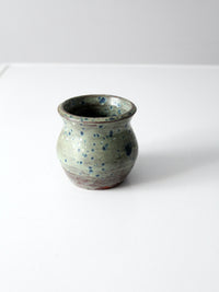 vintage studio pottery vase