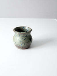 vintage studio pottery vase