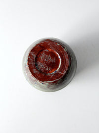 vintage studio pottery vase