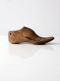 antique wooden shoe last