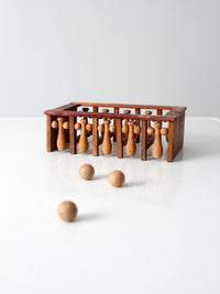 antique Parker Brothers Box Ball game