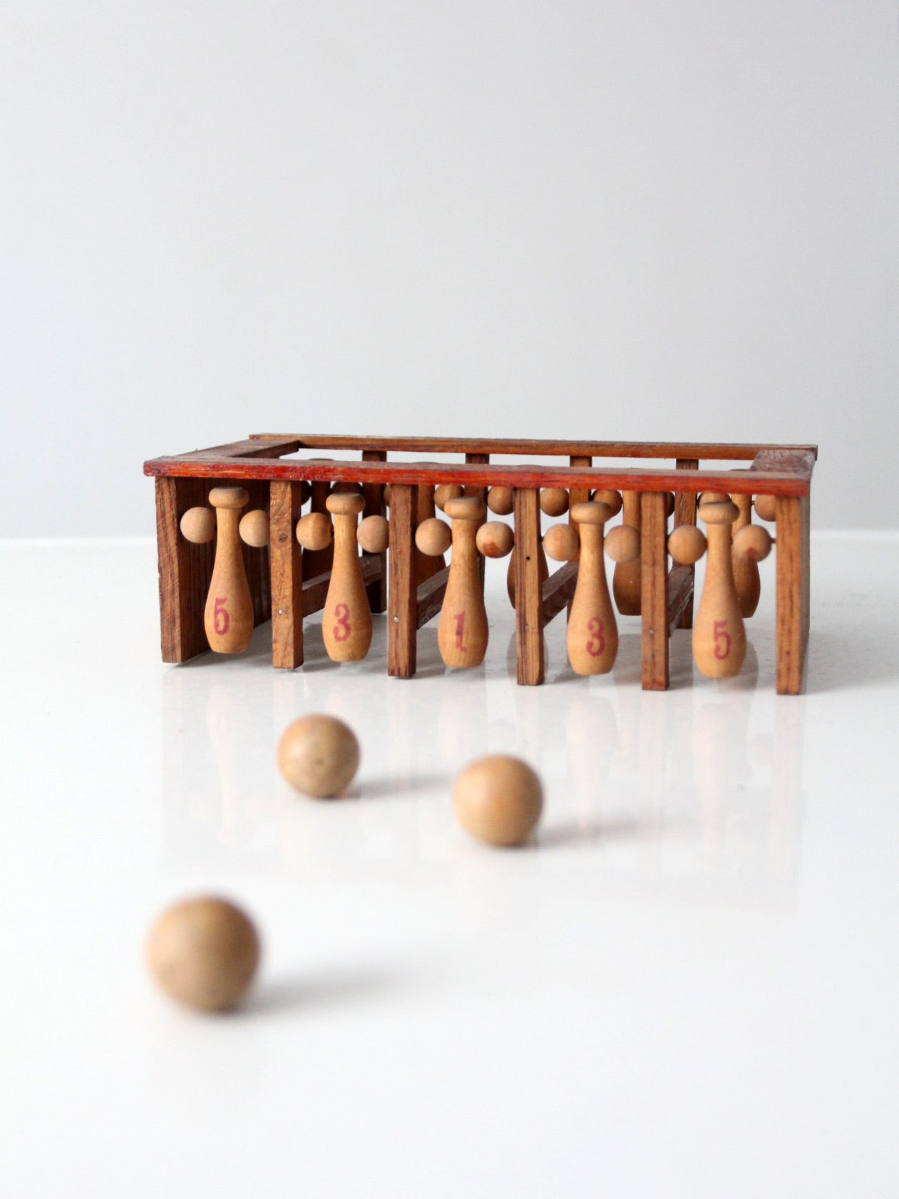 antique Parker Brothers Box Ball game