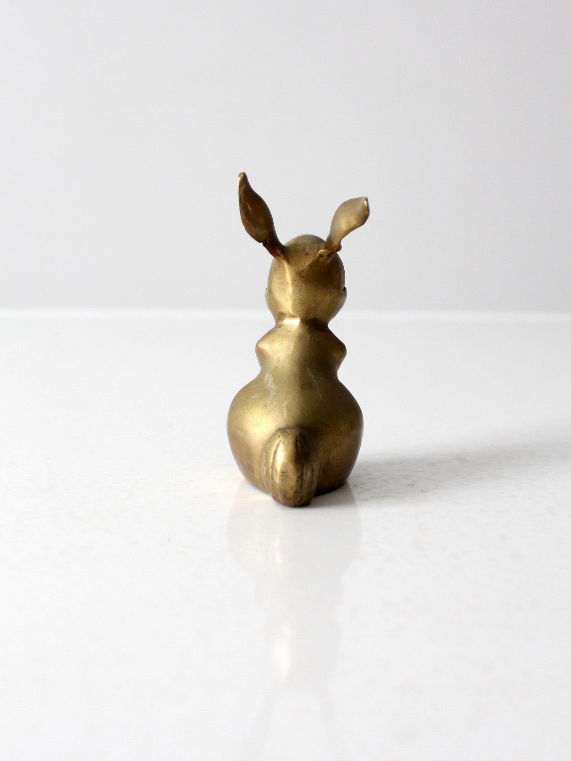 vintage brass bunny rabbit